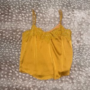Heart loom cami top